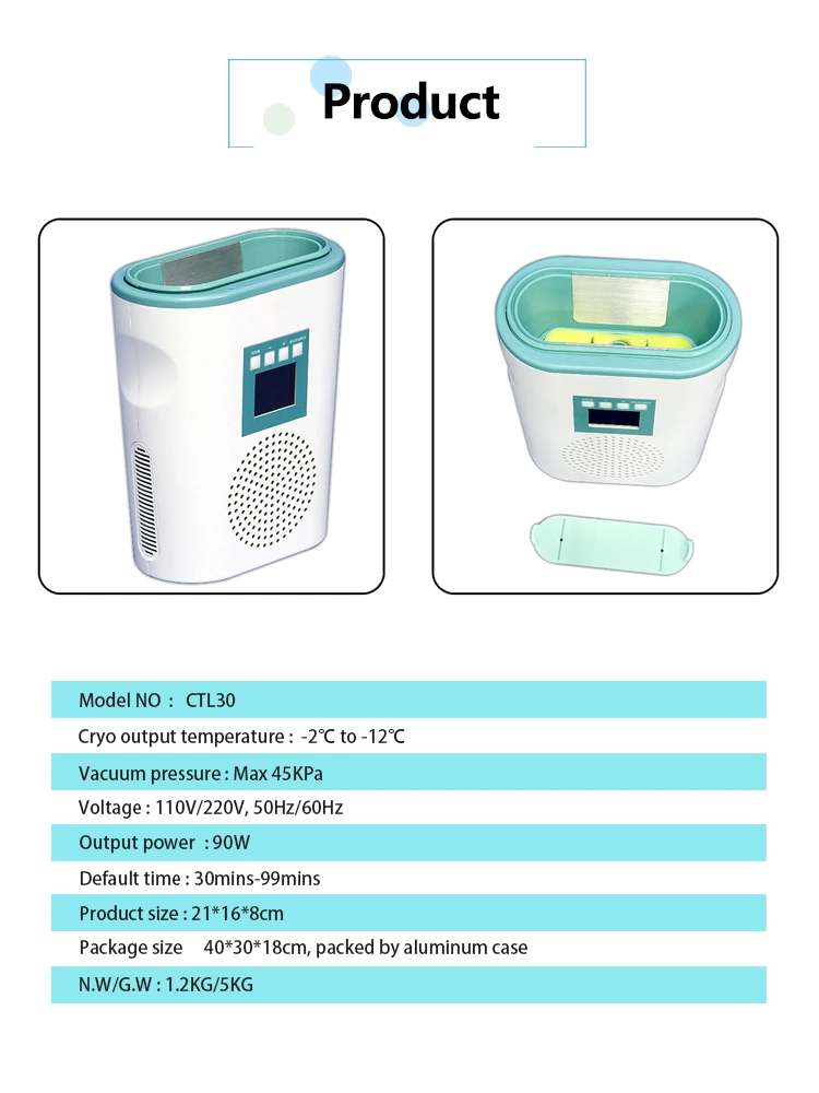 Mini Cryolipolysis Machine Fat Freezing Device Home Use