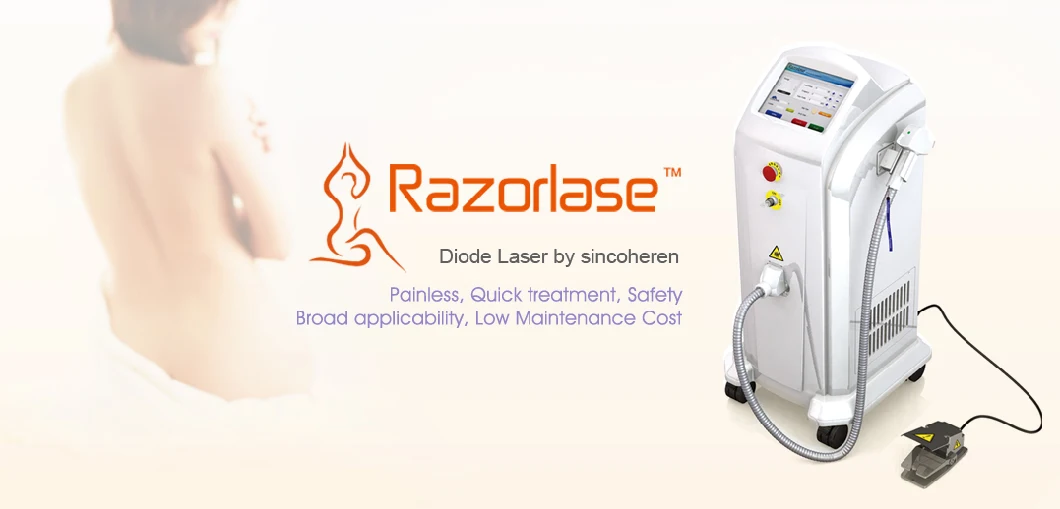 Professional Laser Hair Removal Machine/808nm Diode Laser Hair Removal/Soprano Laser