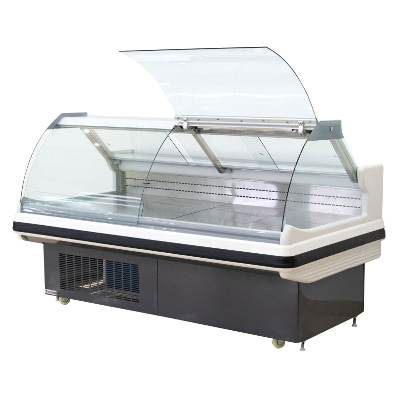 Chicken Fish Cooler and Freezer Cabinet for Fresh Meat