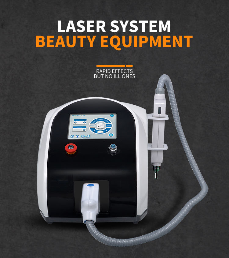 Q-Switch ND YAG Laser Pigmentation Removal Tattoo Removal Laser Salon Equipment