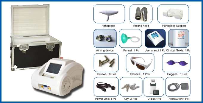 Professional Clinic Use 1064 Nm 532nm ND YAG Laser/Laser Tattoo Removal Estetica Equipment