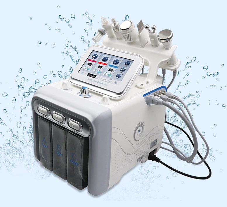 Portable Multifunctional Hydra Facial Beauty Equipo Device for Skin Whitening Deep Cleansing