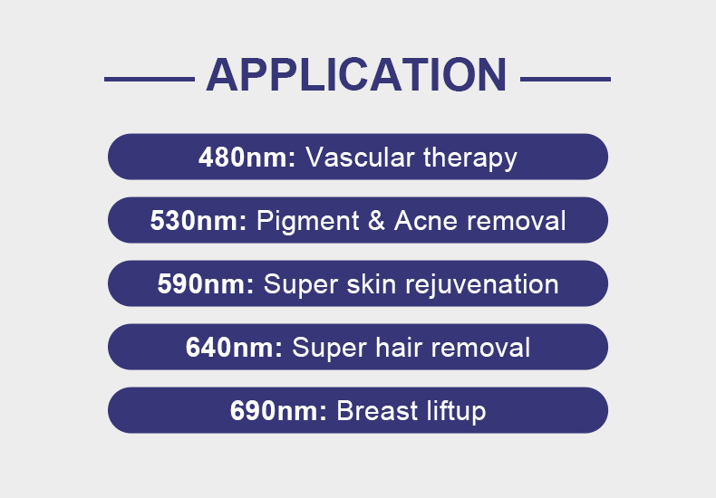 2021 Newest 4 in 1 Multifunction Laser Elight IPL/Shr/Opt RF Dpl Permanent Hair Removal Machine