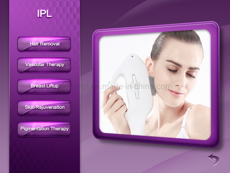 Hot Professional Shr+E-Light+IPL+RF Machine Hair Removal Opt Pigment Removal Beauty Machine