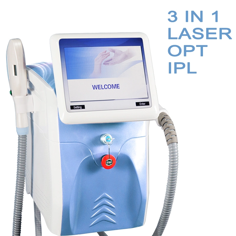 3 in 1 Opt Shr IPL Hair Removal Machine & Laser Tattoo Removal Machine