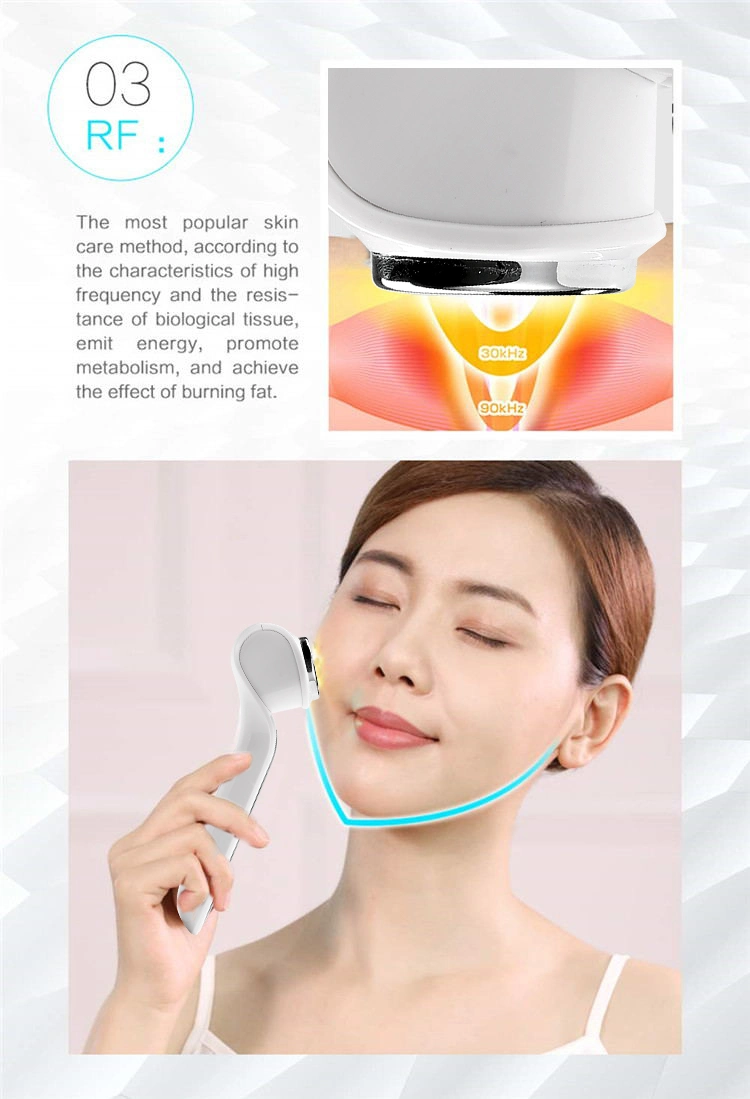 Facial Lifting RF EMS Skin Care Device LED Facial Device