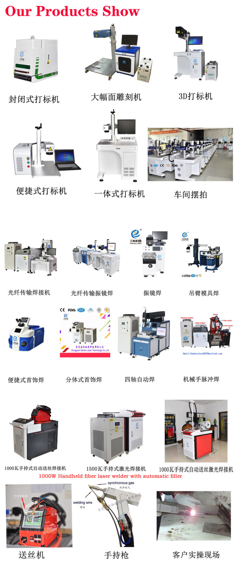 YAG Automatic Laser Welder/Welding Machine with Rotary Fixture