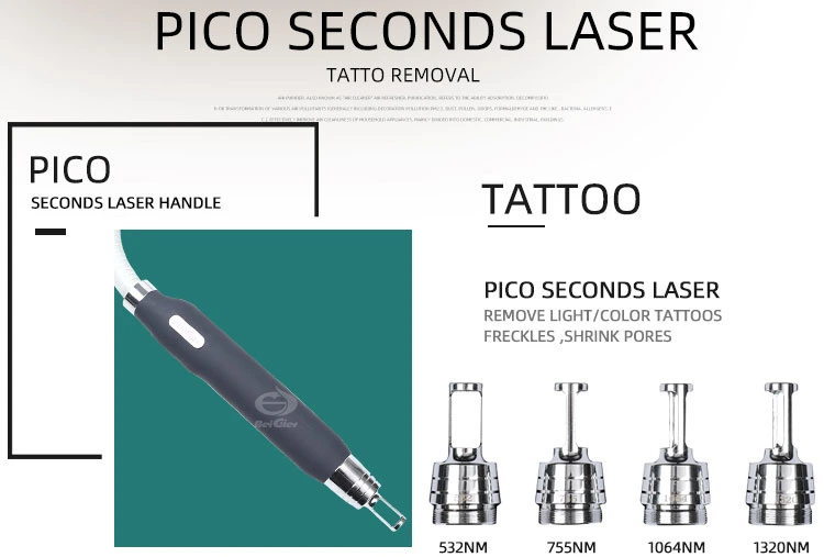 Big Promotion Price Picosure Q-Switch ND YAG Laser Tattoo Removal Freckle Removal Laser Machine