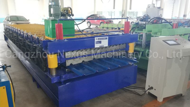 Cold Corrugated Roof Sheet Double Layer Roll Forming Making Machine