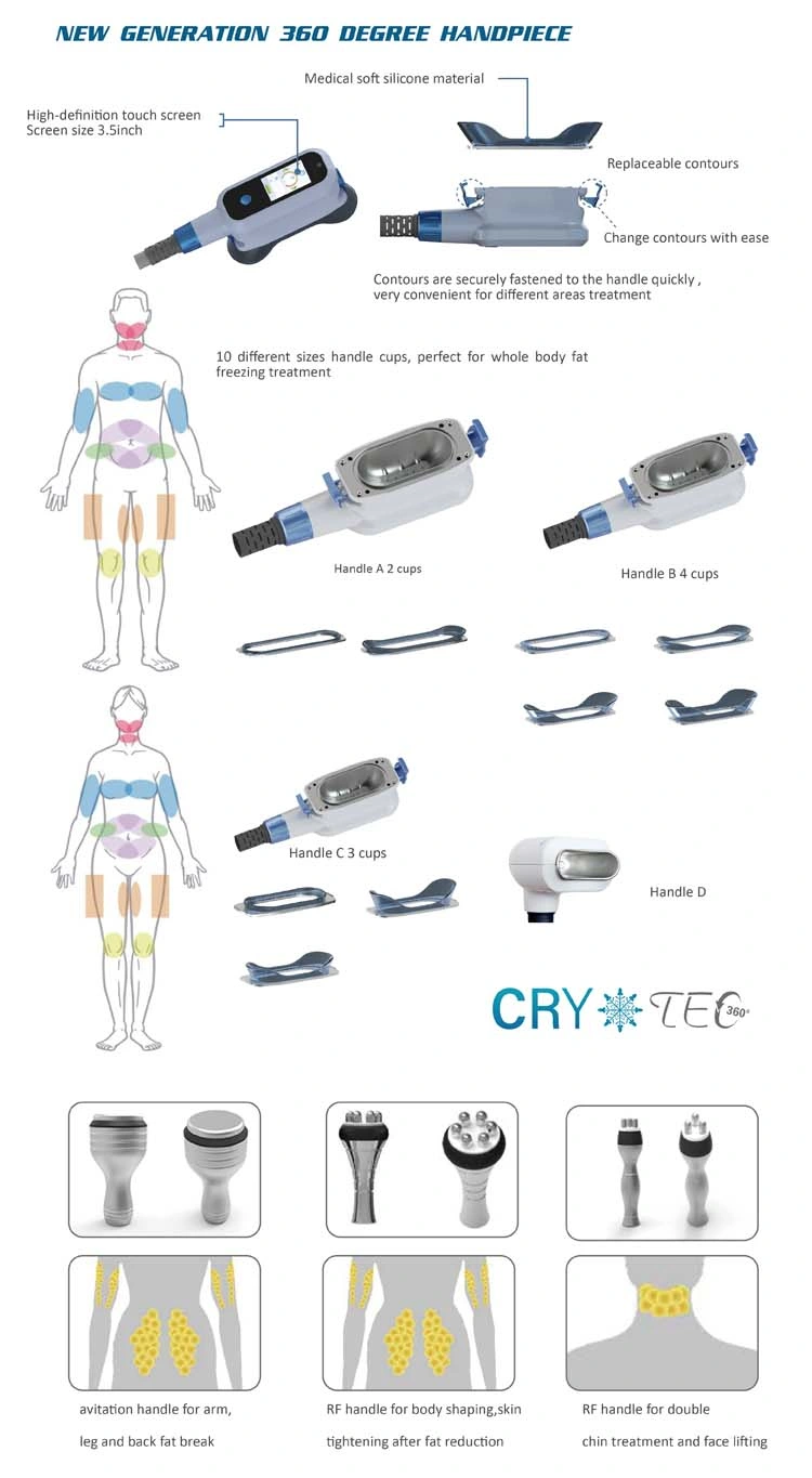 Ce FDA Criolipolisis Cryotherapy Slimming Laser Cool Shape Weight Loss Fat Freezing Cryolipolysis Machine