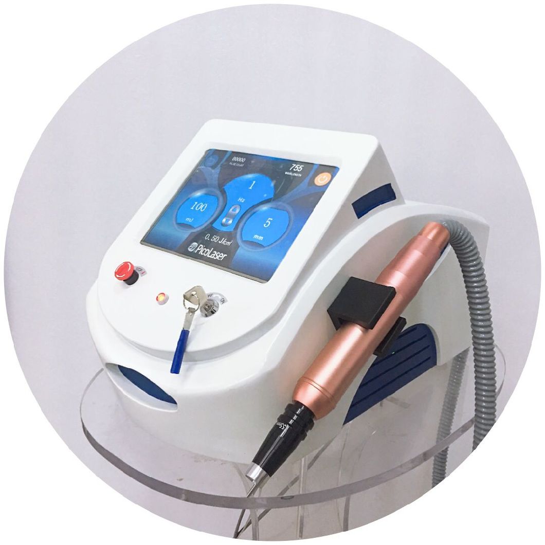 ND YAG Laser Q Switch Carbon Peel Pico Laser Machine