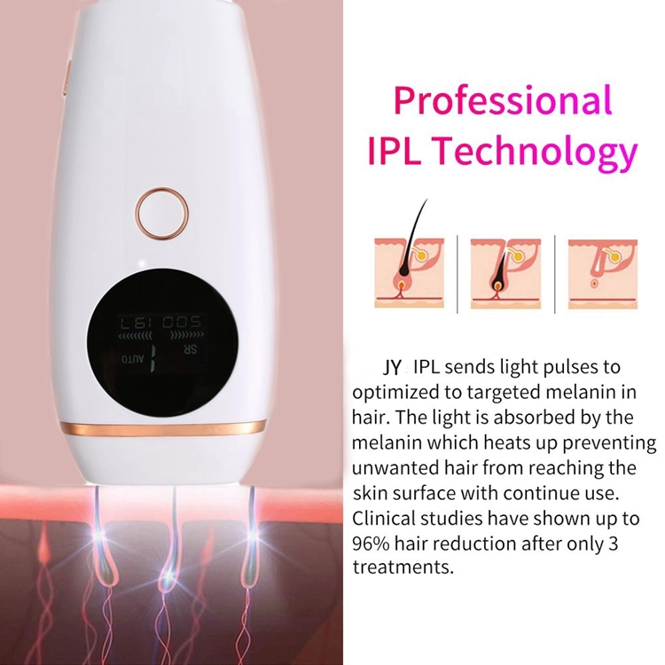 2019 New Handheld Beauty Device Mini Epilator Home Use Laser IPL Hair Removal Machine