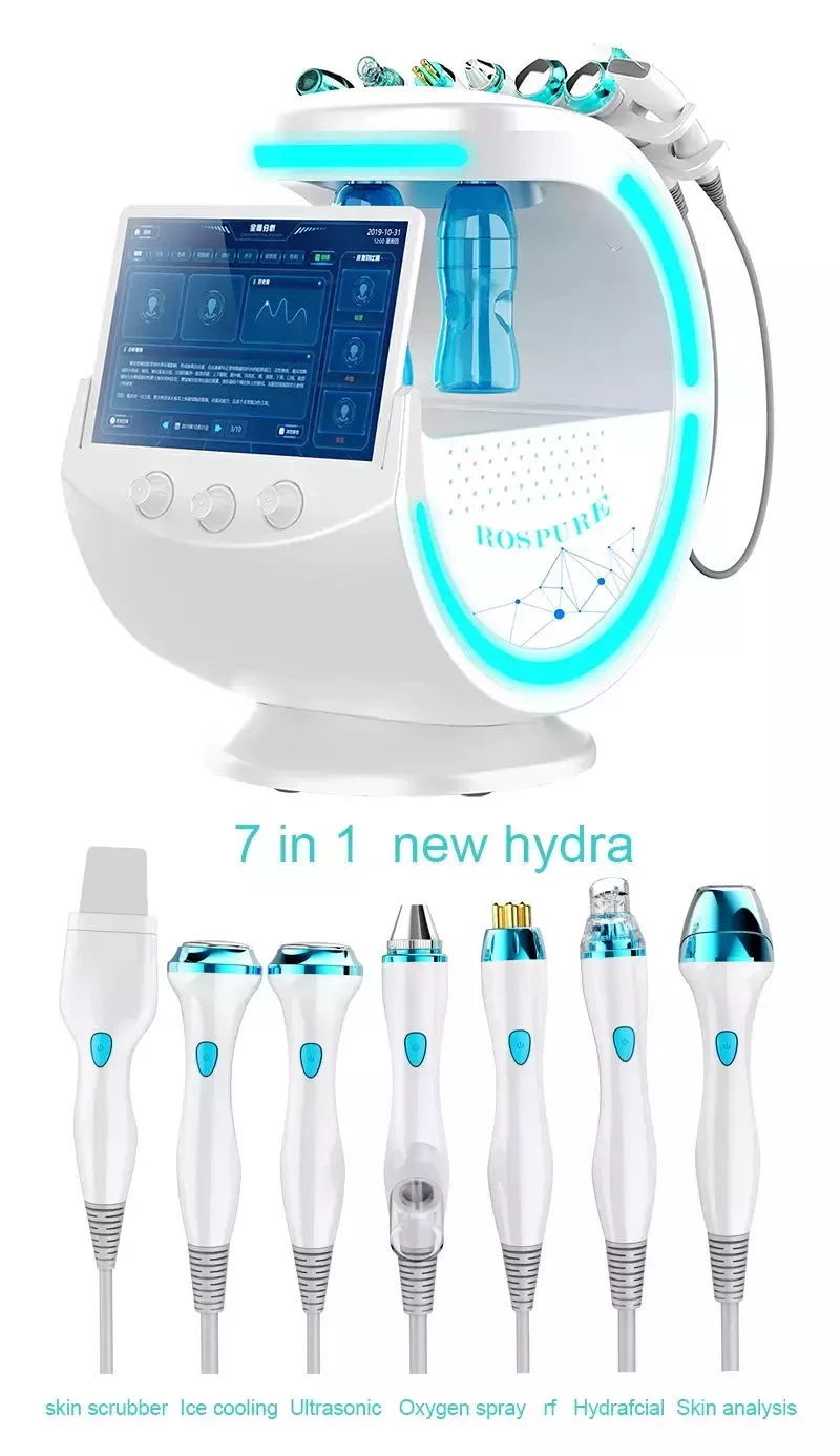 Popular Facial Deep Clean Oxygen Jet Peel Hydra Facials Microdermoabrasion Beauty Device