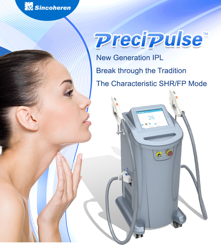 New Shr IPL+ Elight + RF Multifunctional IPL Shr IPL Hair Removal