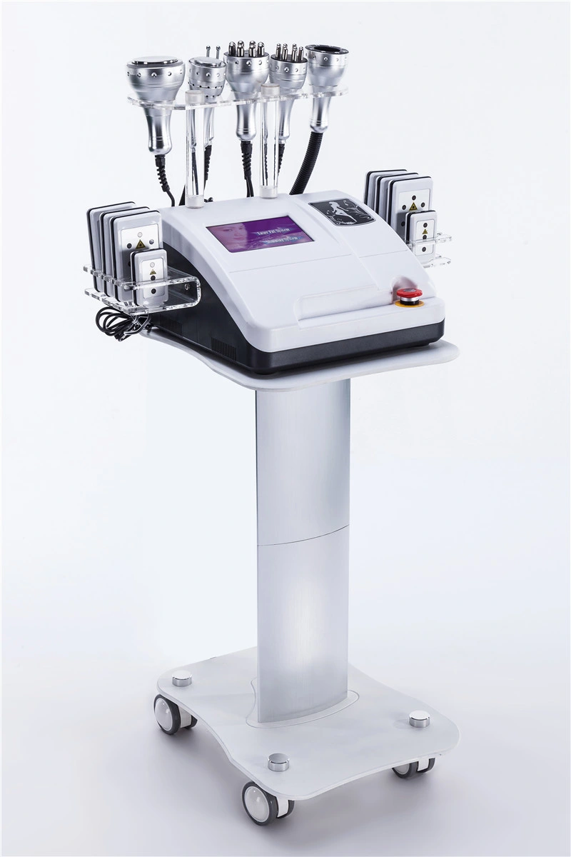 Lipo Laser Multifunctional Cavitation Slimming Machine with RF and Vacuum RF Function
