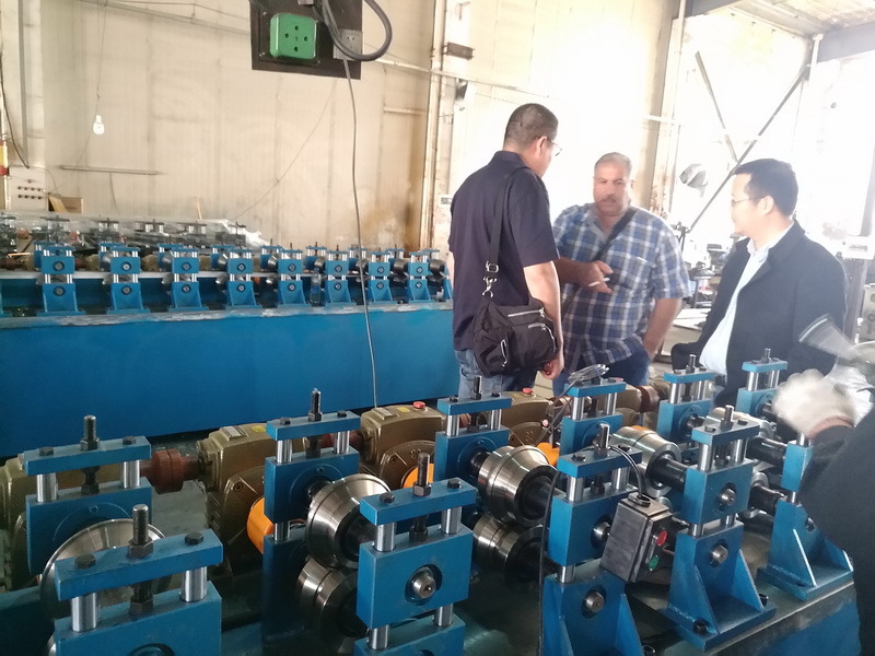 Steel T Shaped Cold Roll Forming Machine