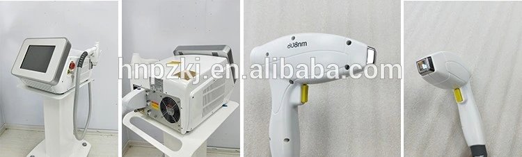 Pz Laser Alexandrite Laser 755nm 808nm 1064nm Permanent Diode Laser Hair Removal Instrument