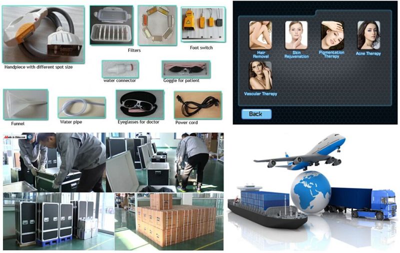 Mini Korea IPL Shr Machine Elight IPL Shr Germany IPL Epilator