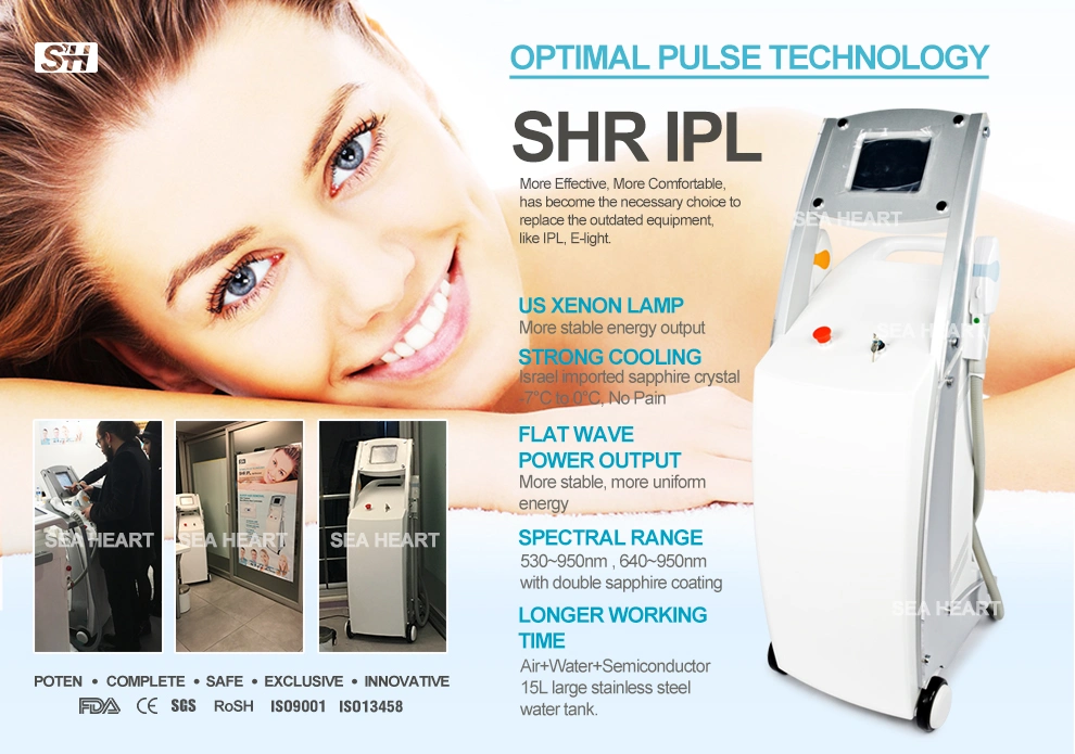 Popular Model Shr Opt IPL Hair Removal Machine with RF
