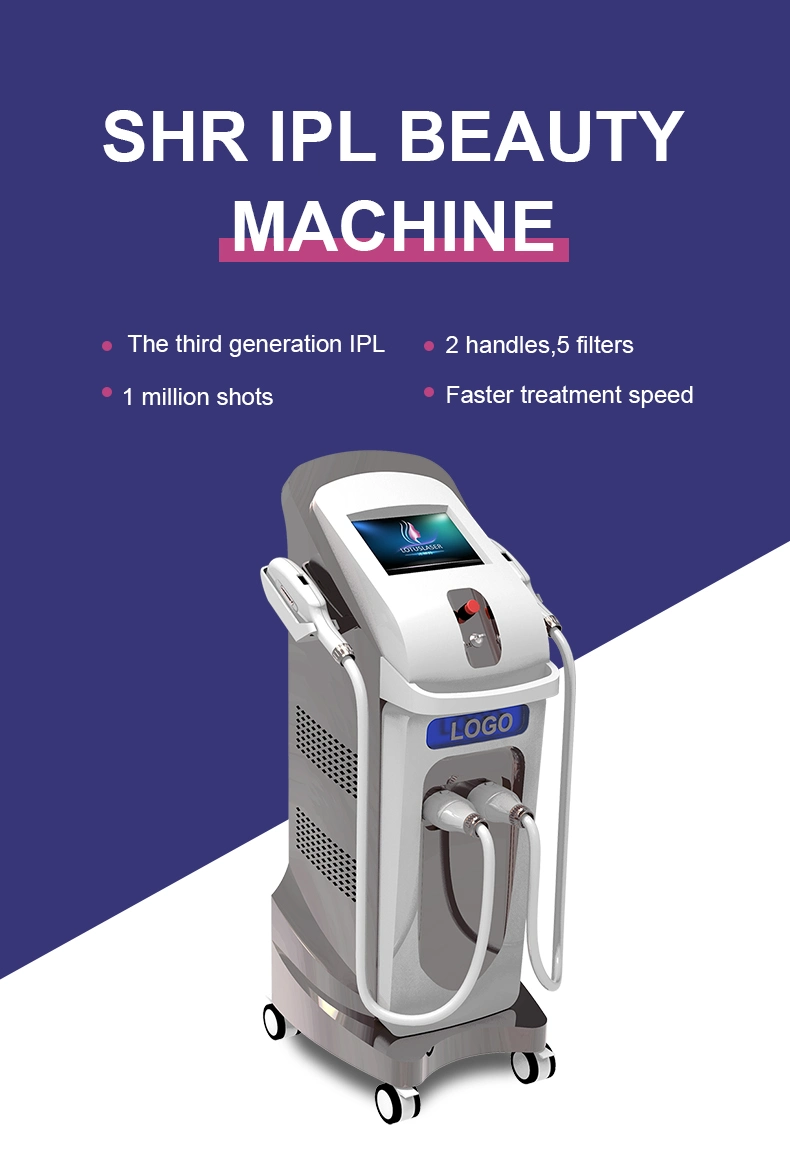 Competitive Price 640nm Hair Removal Machine Combines IPL/Shr/Opt+Elight+Laser Device