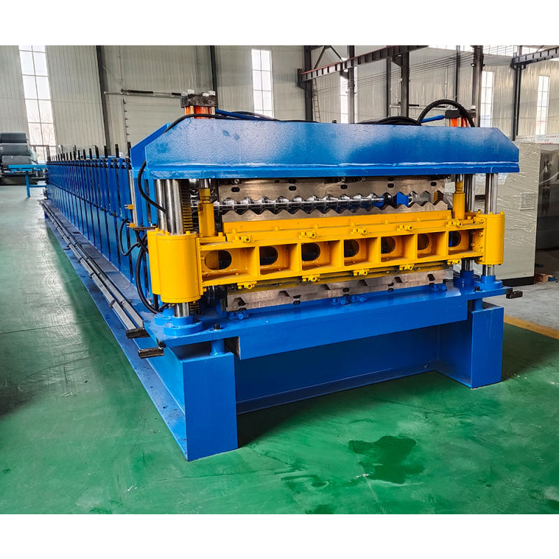 Automatic Double Layer Cold Metal Roofing Sheet Roll Forming Machine