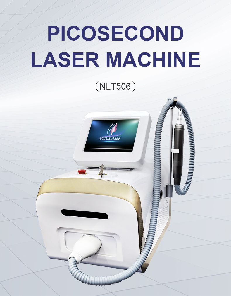 Effective Treatment Picosecond Laser ND YAG Laser Tattoo Removal Skin Rejuvenation ND YAG Machine