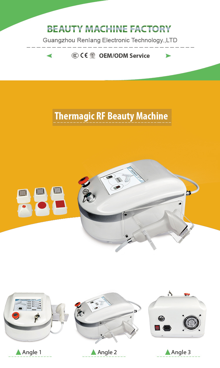 Portable Face Lifting Fractional RF Microneedle Thermagic Machine