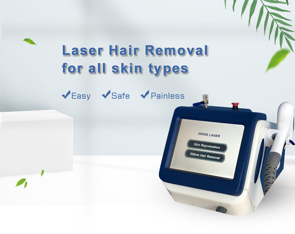 High Energy Laser Hair Removal Hair Removal Laser Machines 808nm Diode Laser