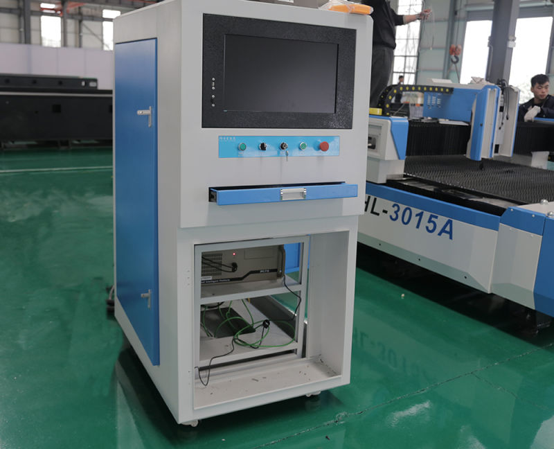 500W 3015 High Precision Optic Laser Machinery for Metal Cutting
