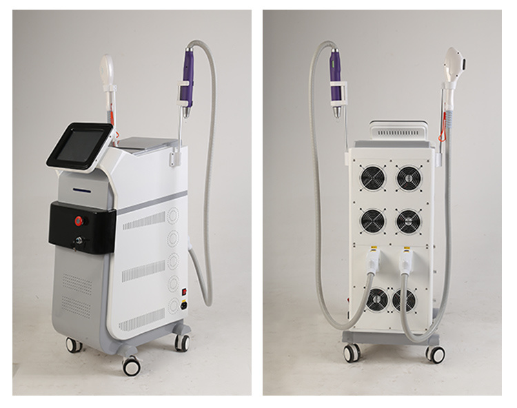 New 2 in 1 Dpl IPL Laser Fast Hair Removal Tattoo Removal Machine