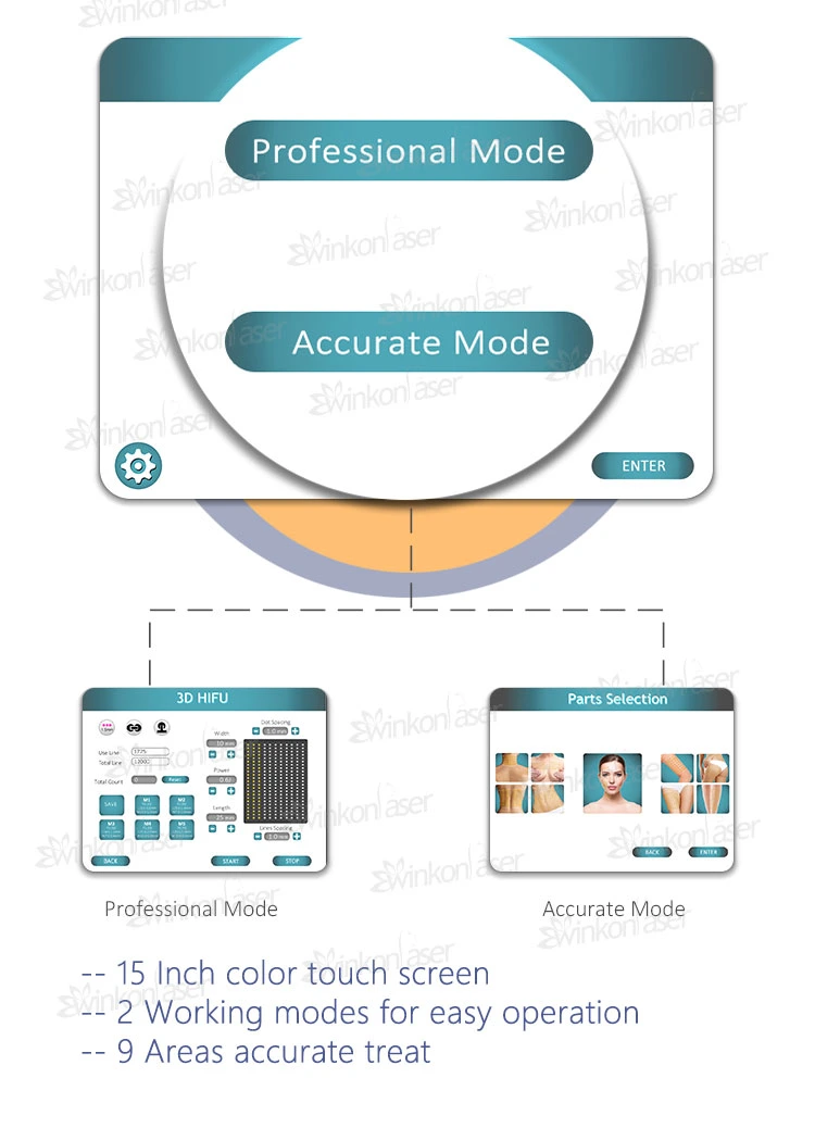 Portable 12 Lines 4D Hifu Focused Ultrasound Machine Price Smas Hifu 3D Face Lift Korea