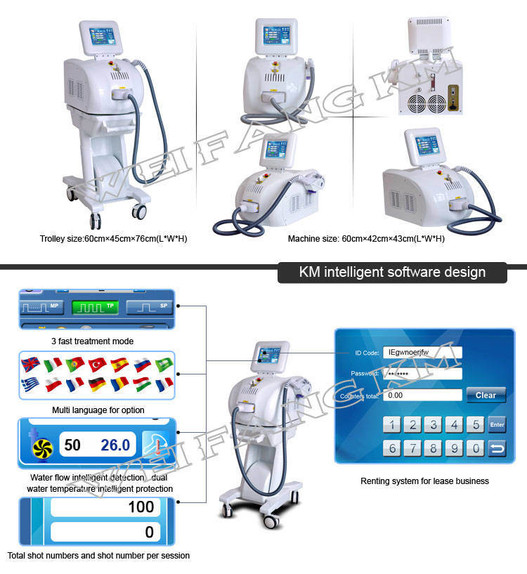 Shr IPL Multifunction/Shr IPL Opt/Shr IPL for Hair Removal