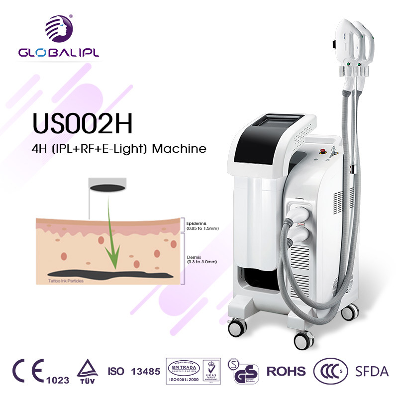 Hair Removal & Pigment Therapy Ulti-Functional Beauty Machine Elight RF IPL Elight ND YAG