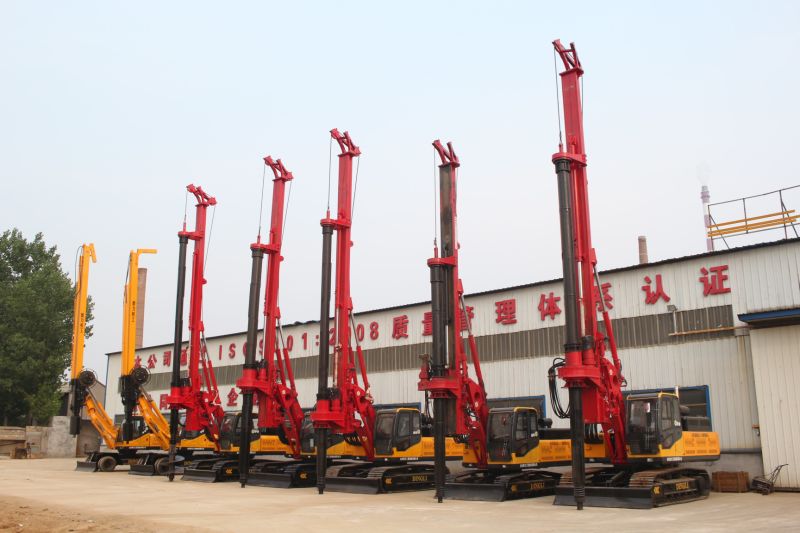 Dr-120 Small Crawler Hydraulic Engineering Drilling Rig for Foundation Engineering