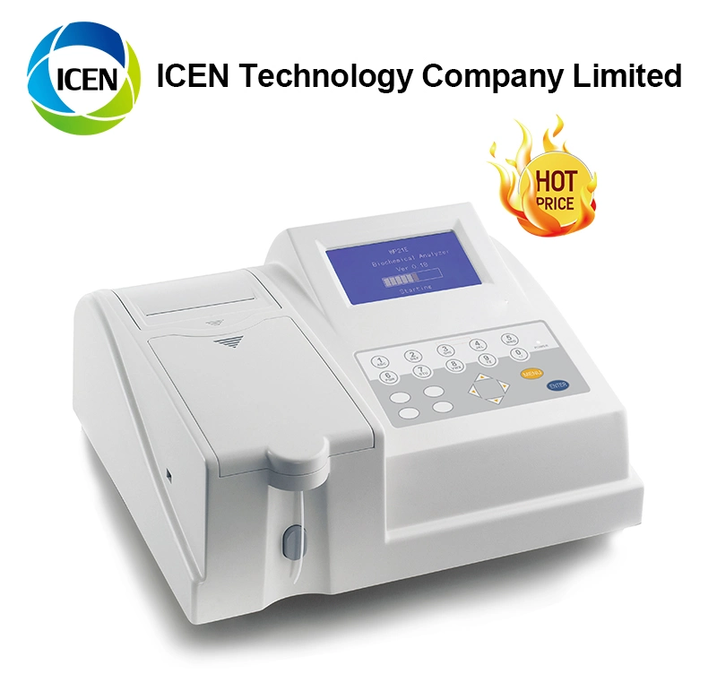 IN-B21E Semi-auto Biochemistry Analyzer Clinic Automated Blood Chemstry Analyzer Price