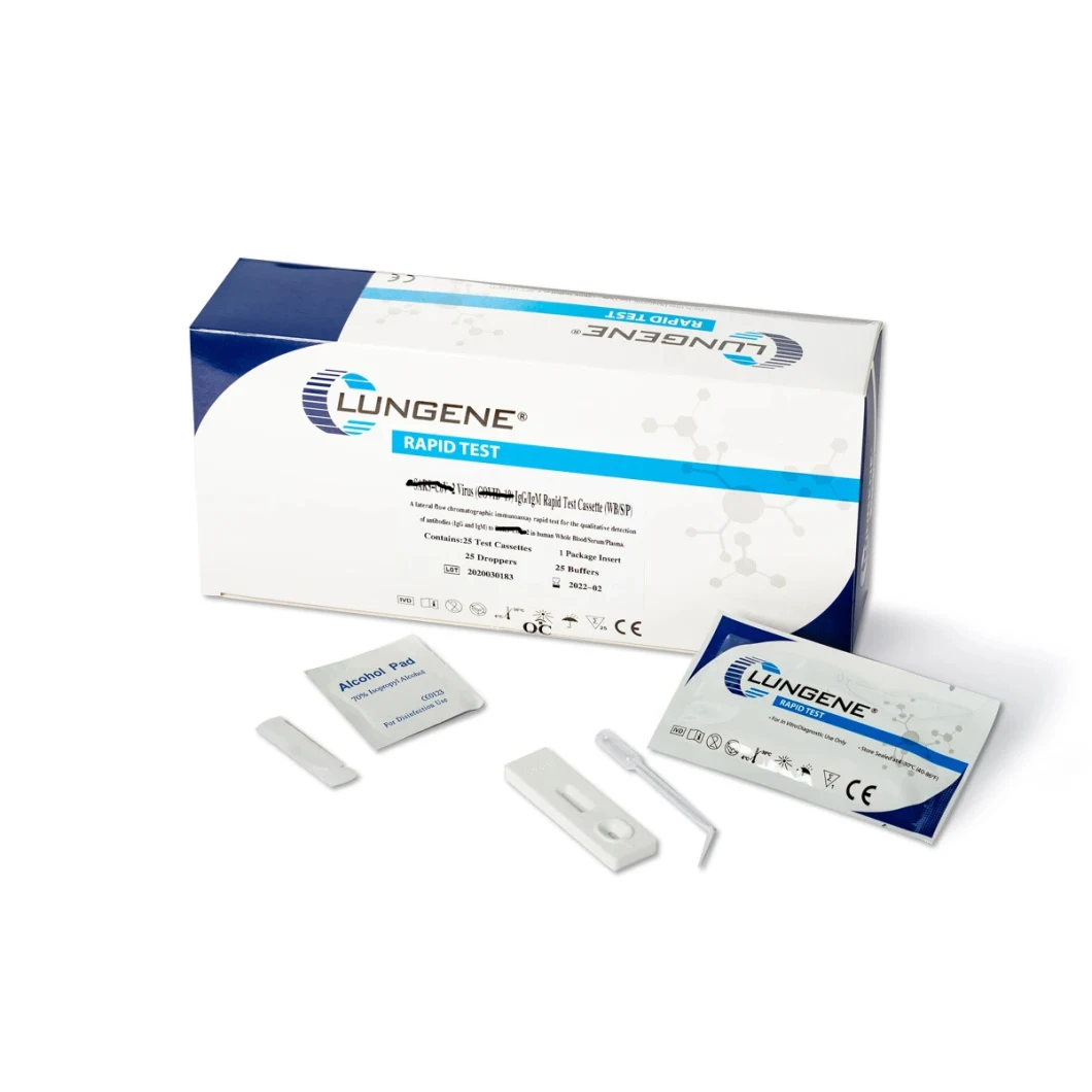 Test Virus Test Kit FDA Kit Igg /Igm Rapid Test Kit