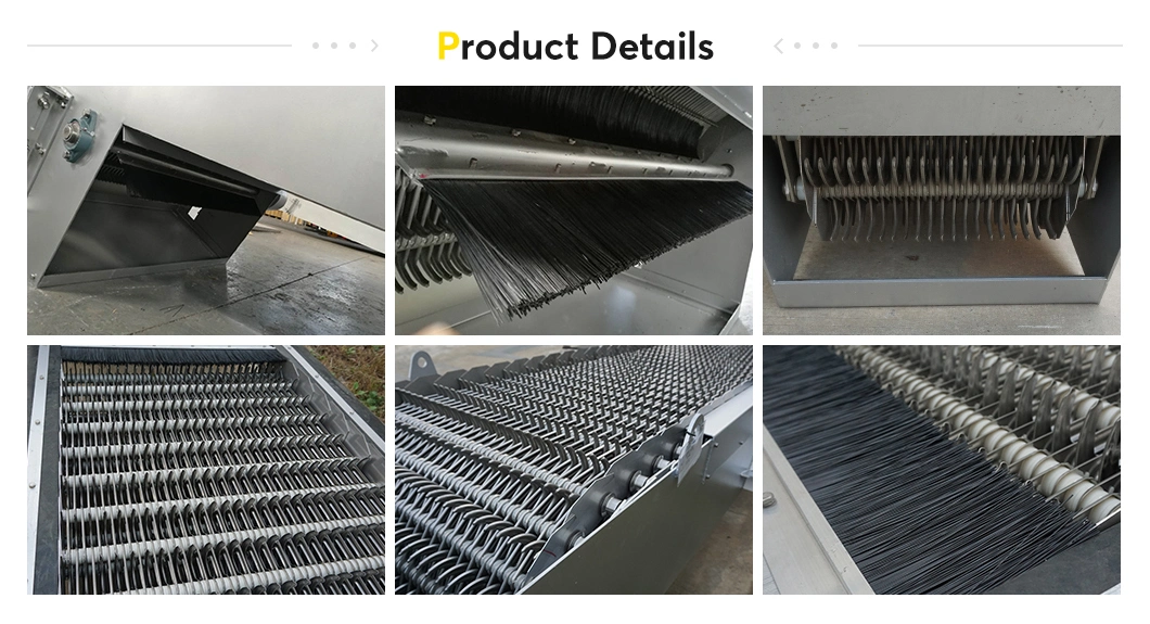 BOD Wastewater Mechanical Multi Rake Bar Screen Design Primary Clarifier