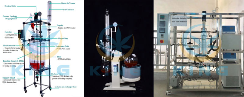 China Chemical Laboratory Vacuum Distillation Unit Rotary Evaporator