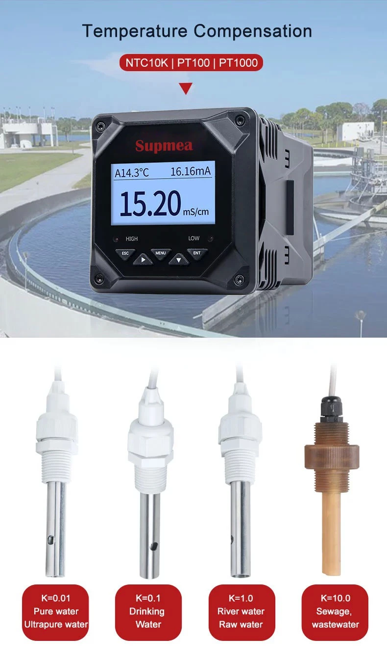 pH Ec Meter Tester Electrical Conductivity Meter Price
