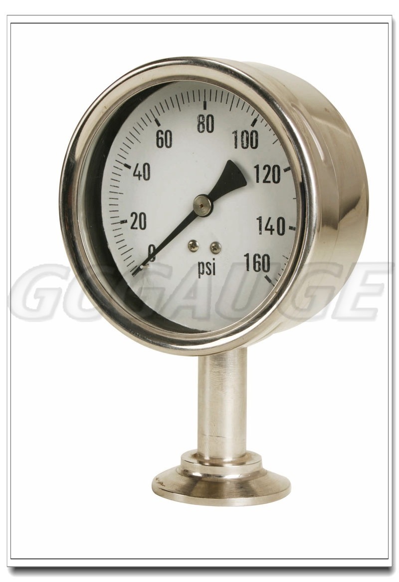 High Quality All Stainless Steel Glycerine Gauges with 0 - 2500 Bars