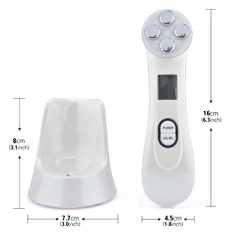 Best Seller Face Skin EMS Mesotherapy Electroporation RF Radio Frequency Facial LED Photon