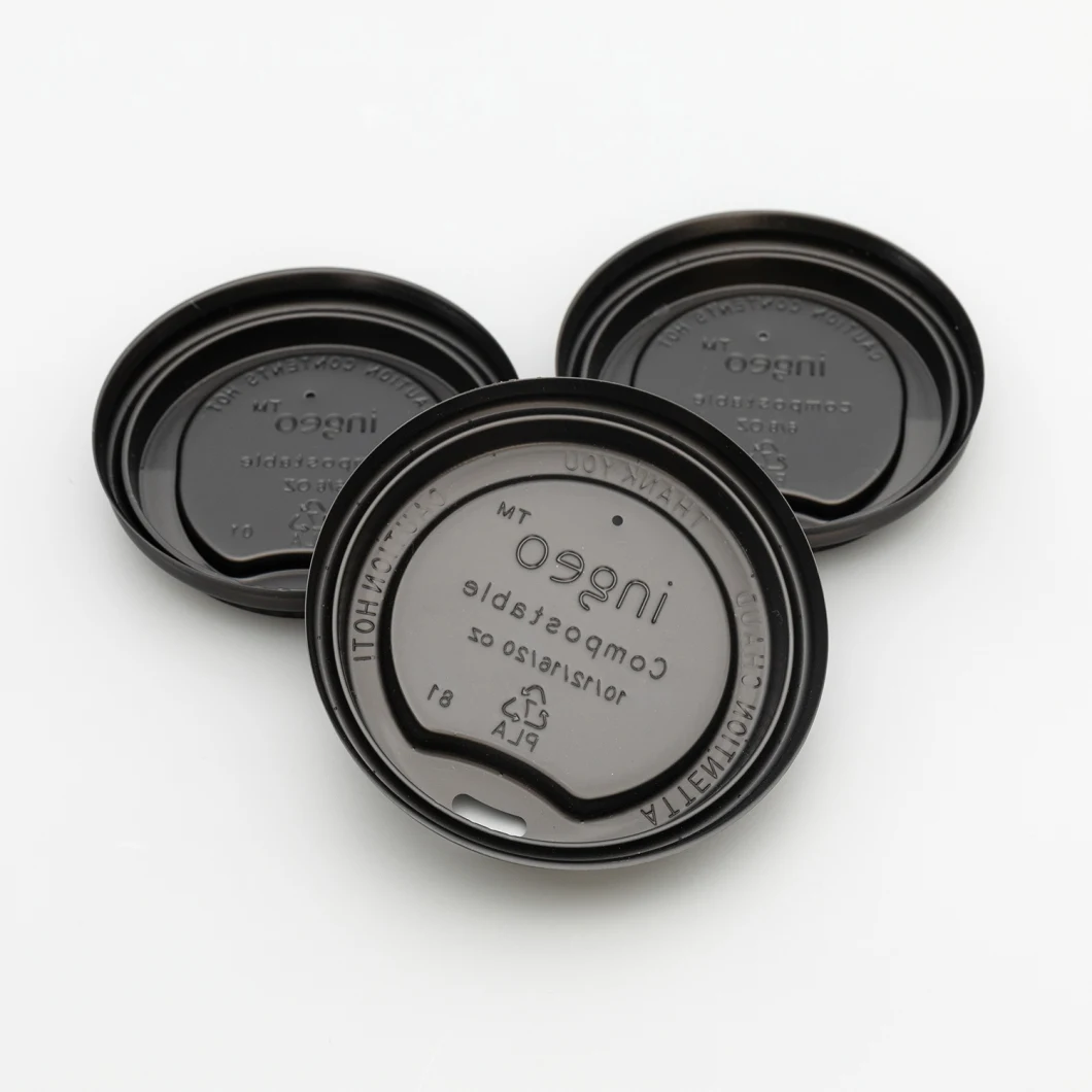 Environmental Friendly Biodegradable Products PLA Cup Lids