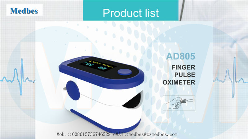 Fingertip Clip Pulse Oximeter Blood Oxygen Testing Device