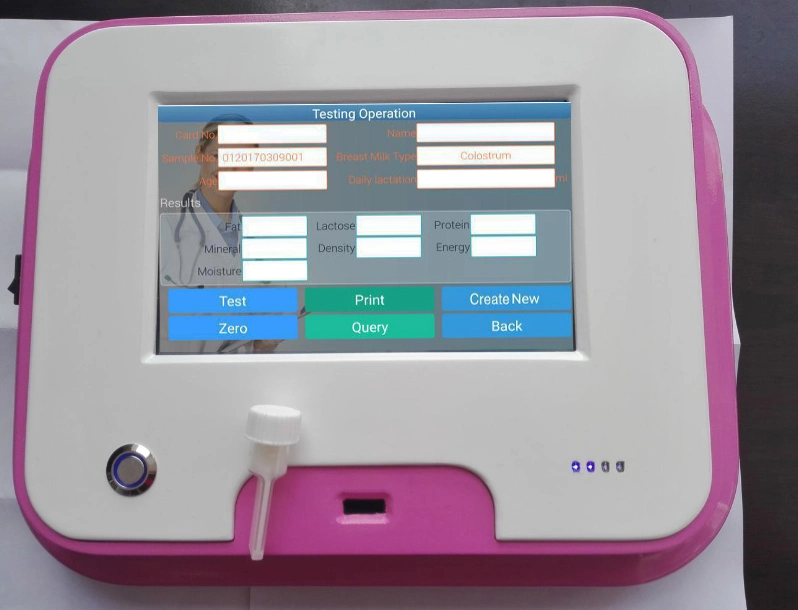 Mslbm01 Portable Fast Testing Breast Milk Analyzer / High Accuracy Mother Breast Milk Analyzer Price