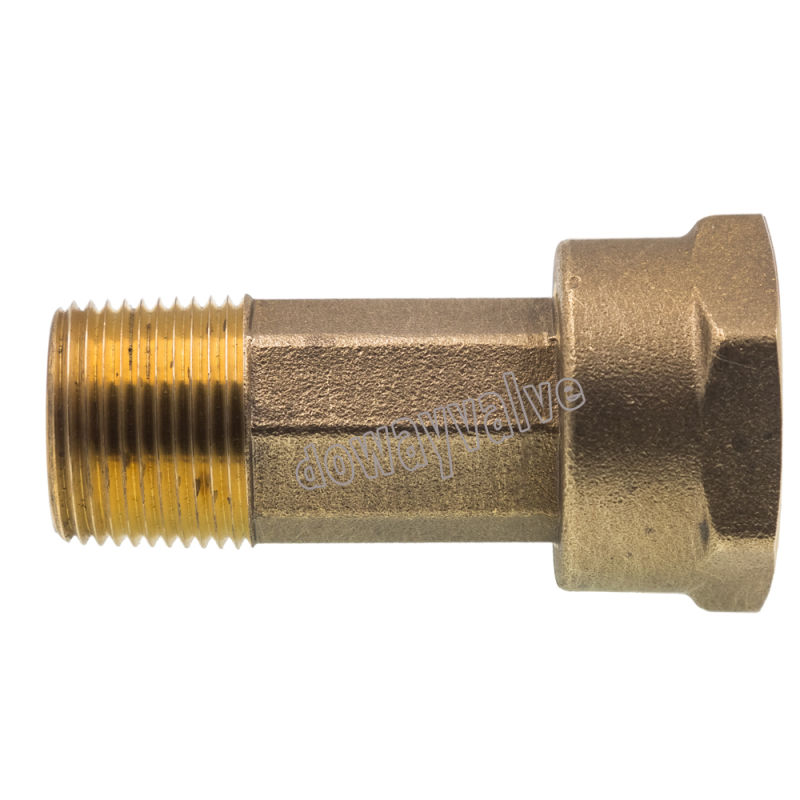 Dzr Brass Meter Couplings for DN20 Water Meters