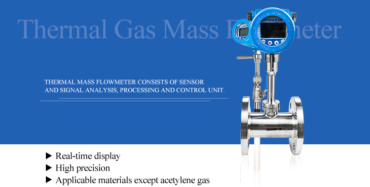 High Accuracy 4-20mA Oxygen Flow Meter