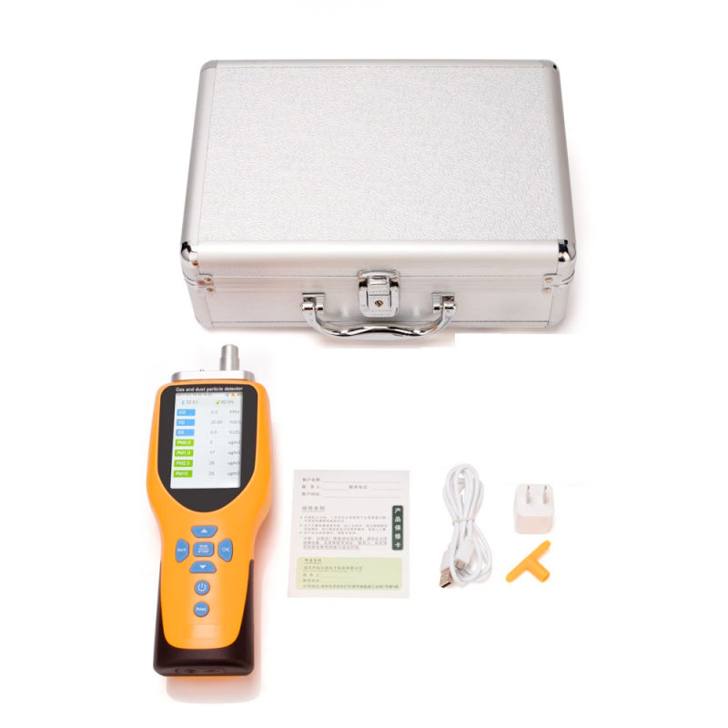 Alarm Portable Co CO2 O2 Sf6 Gas Analyzer