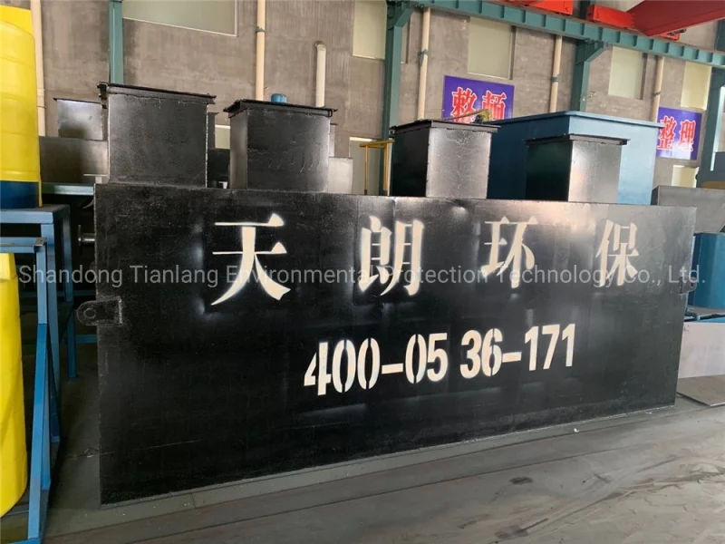 Sewage Treatment Machinery STP for Apartment Waste Water Treatment