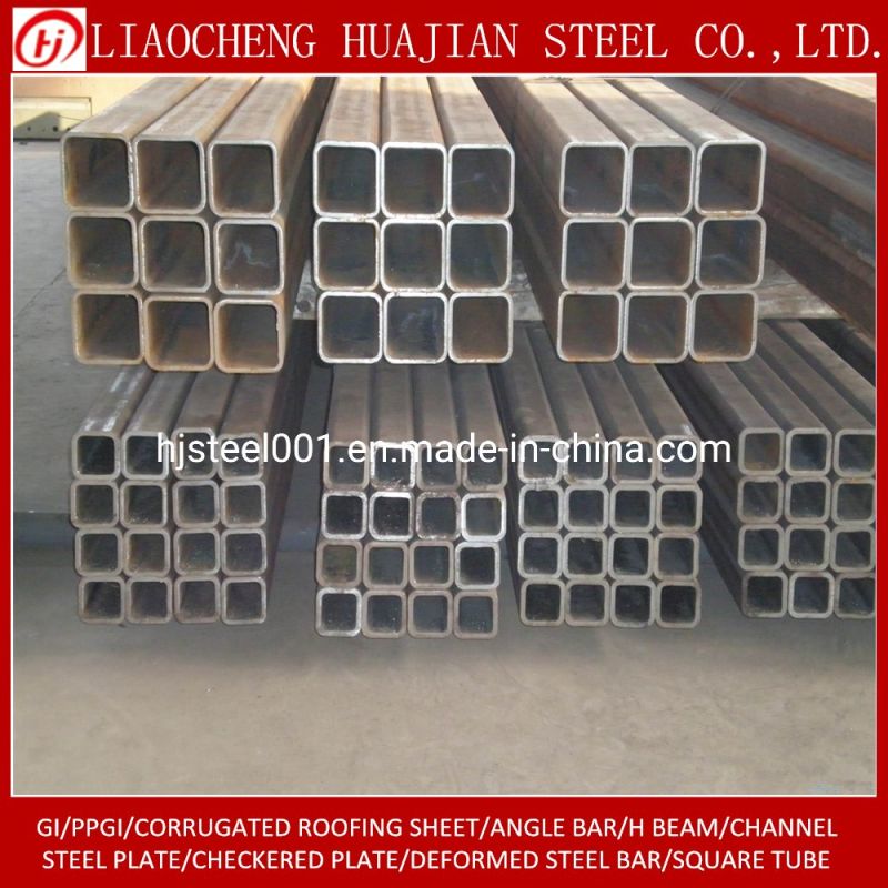 Mild Carbon Square Steel Tube Price Per Kg Galvanized Steel Hollow Section
