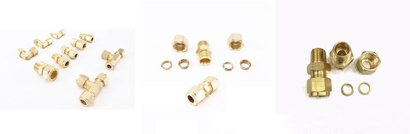 Laboratory Instrument Panels Tube Fitting with 1/4 Inch NPT Thread